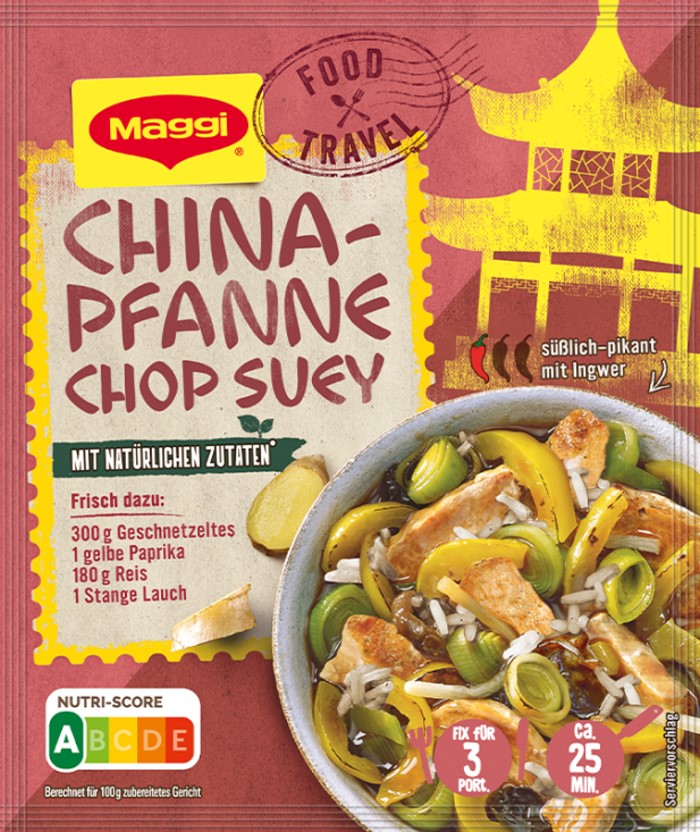 Maggi Fix Food Travel für Chop Suey 34g / 1.19oz