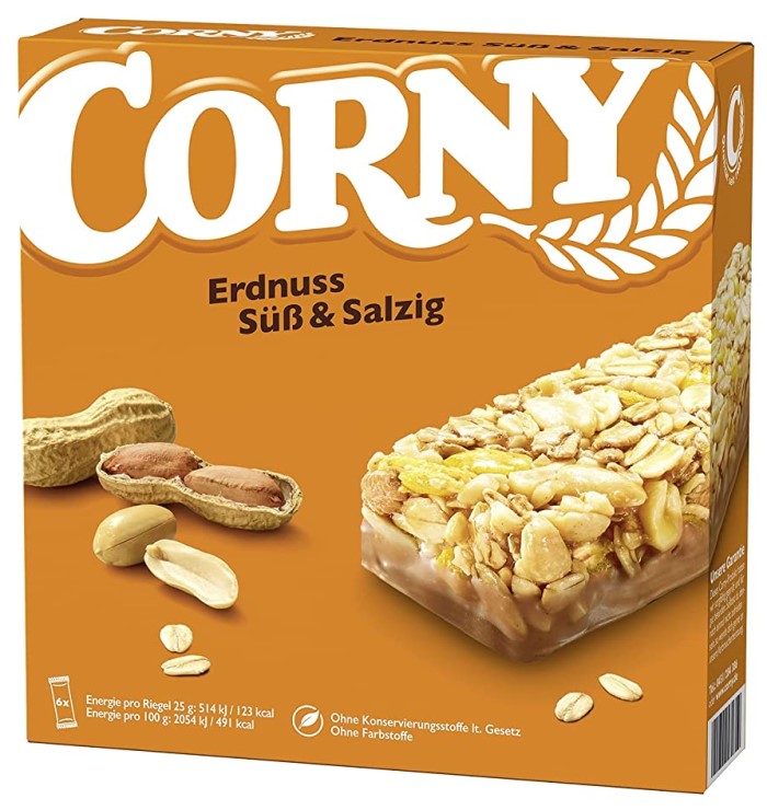 Corny Erdnuss-Müsliriegel Süß & Salzig 150g