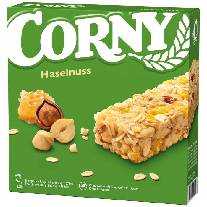 Corny Haselnuss-Müsliriegel 150g
