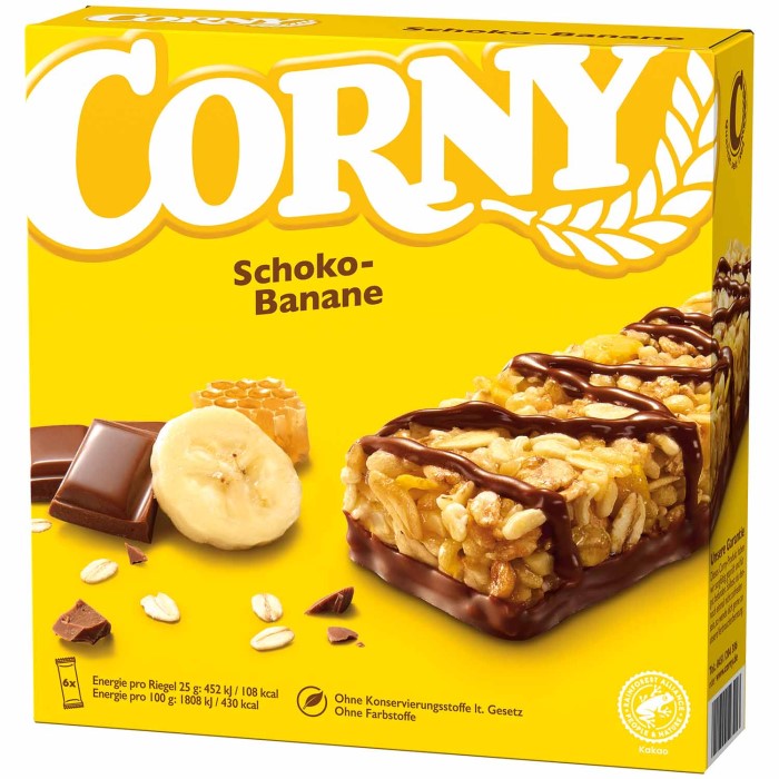 Corny Müsliriegel Schoko-Banane 150g