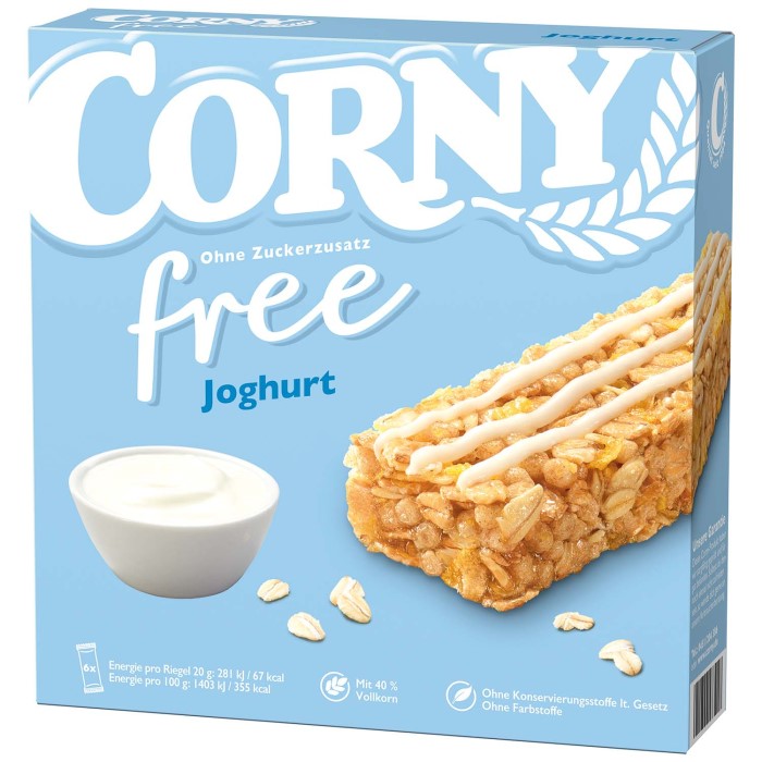 Corny Müsliriegel Free Joghurt 120g