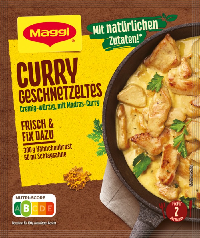 Maggi Fix für Curry Geschnetzeltes 41g / 1.44oz