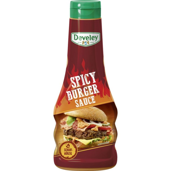 Develey Spicy Burger Sauce 250ml / 8.45 fl. oz.