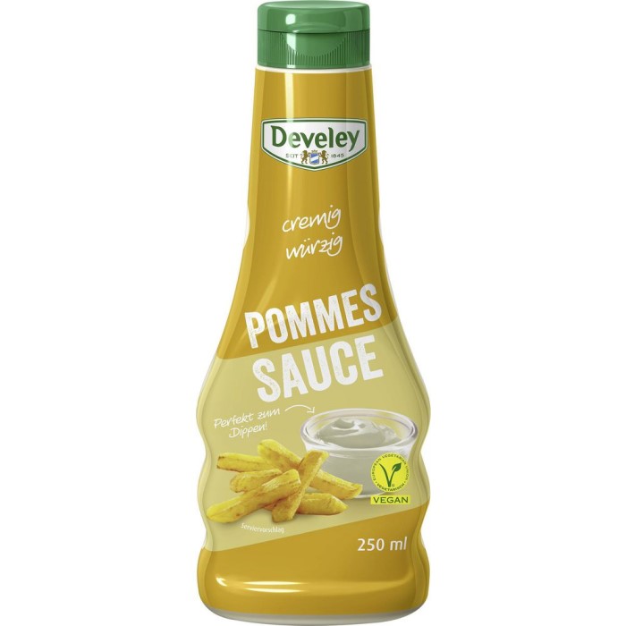 Develey vegane Pommes Sauce 250ml / 8.45 fl. oz.
