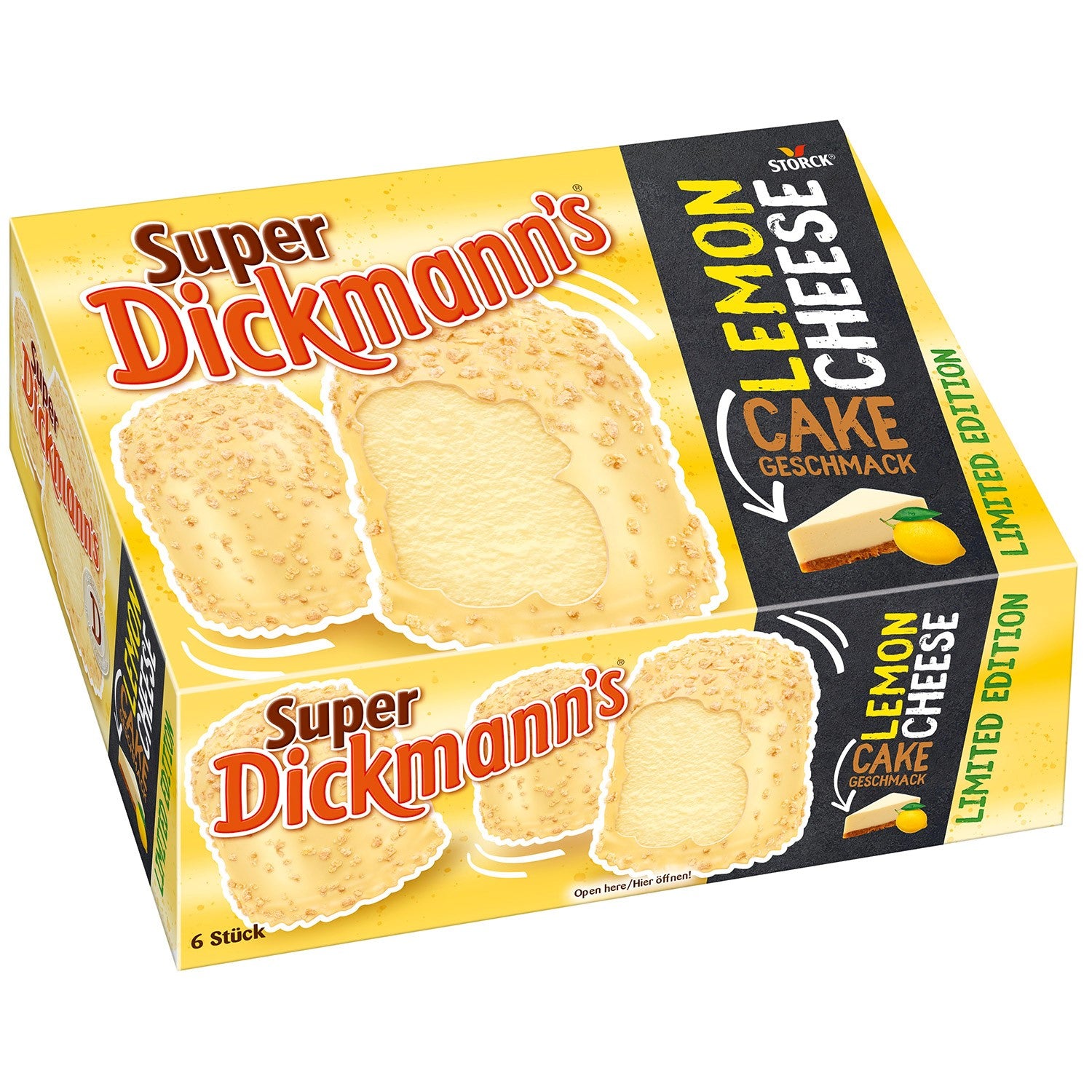 Storck Super Dickmann´s Lemon Cheesecake 6 Stück 168g