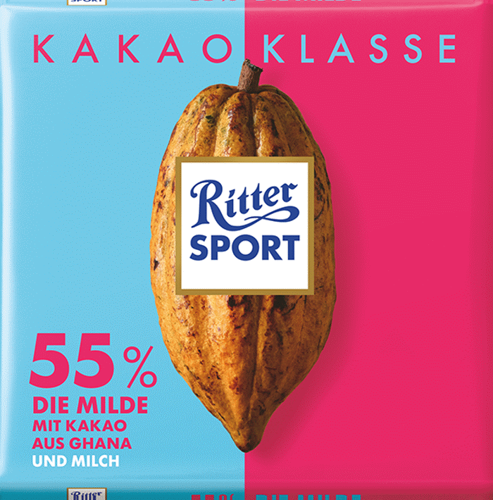 Ritter Sport Kakaoklasse Die Milde Schokolade 100g