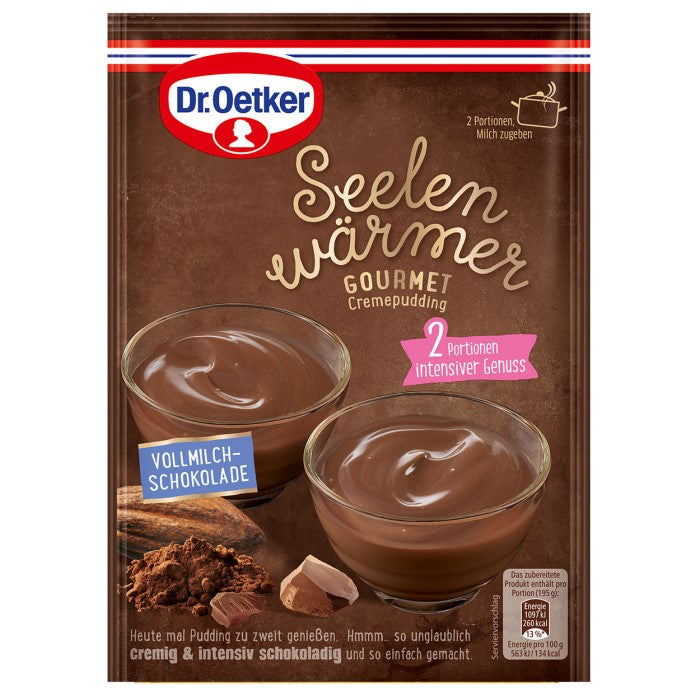 Dr. Oetker Seelenwärmer Gourmet Vollmilch Schokolade 90g