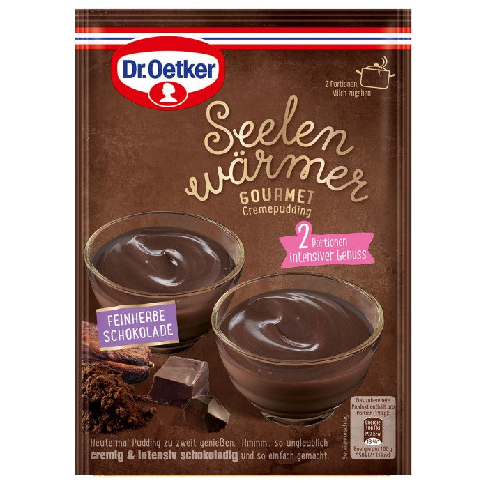 Dr. Oetker Seelenwärmer Gourmet feinherbe Schokolade 87g