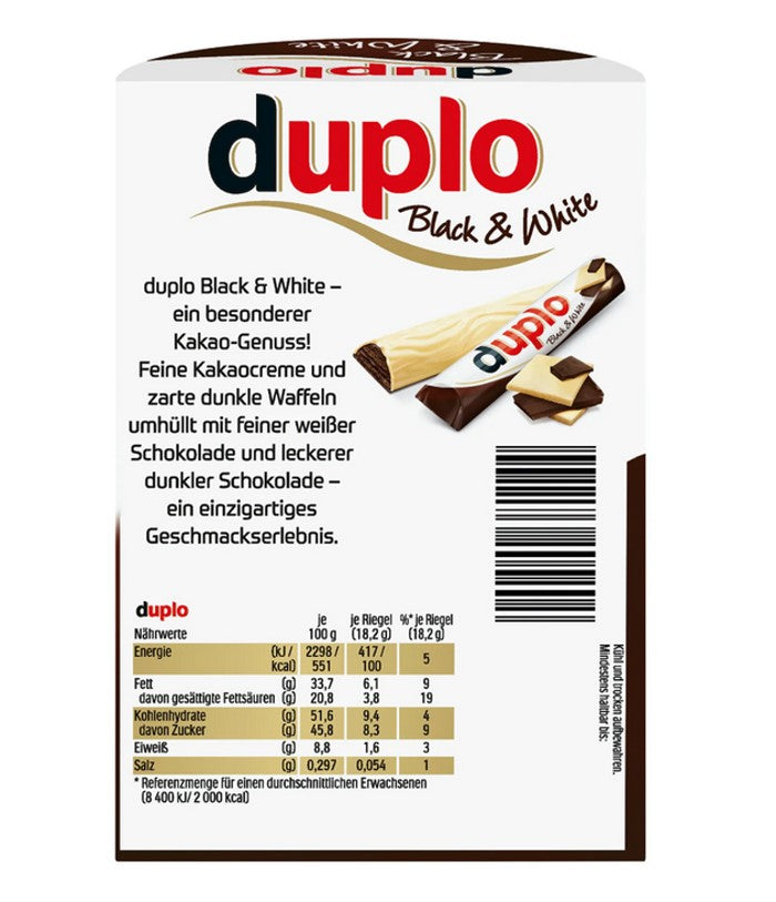 Ferrero Duplo Black & White Pralinen Limited Edition 10 Stück 182g