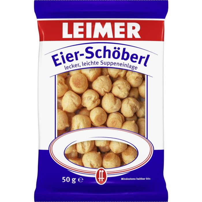 LEIMER Eier-Schöberl Suppeneinlage & Knabbergebäck 50g