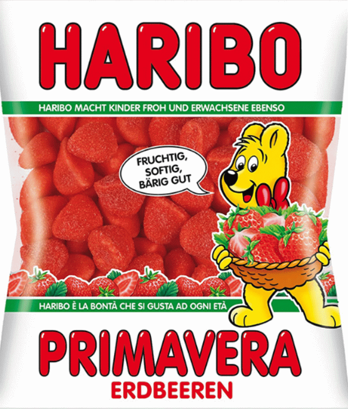Haribo Primavera Schaumzucker Erdbeeren 175g