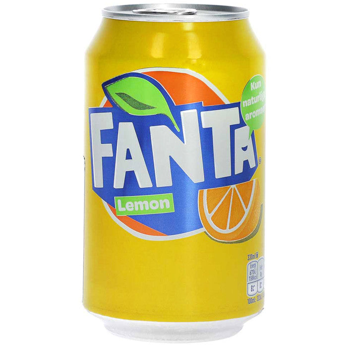 Fanta Lemon Erfrischungsgetränk 330 ml / 11.16 fl. oz.