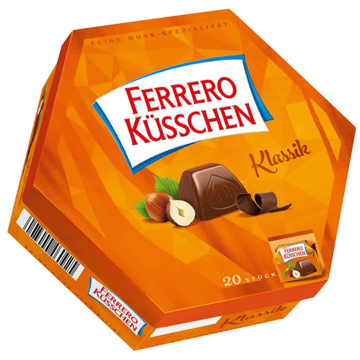 Ferrero Küsschen Klassik Haselnusspralinen 178g