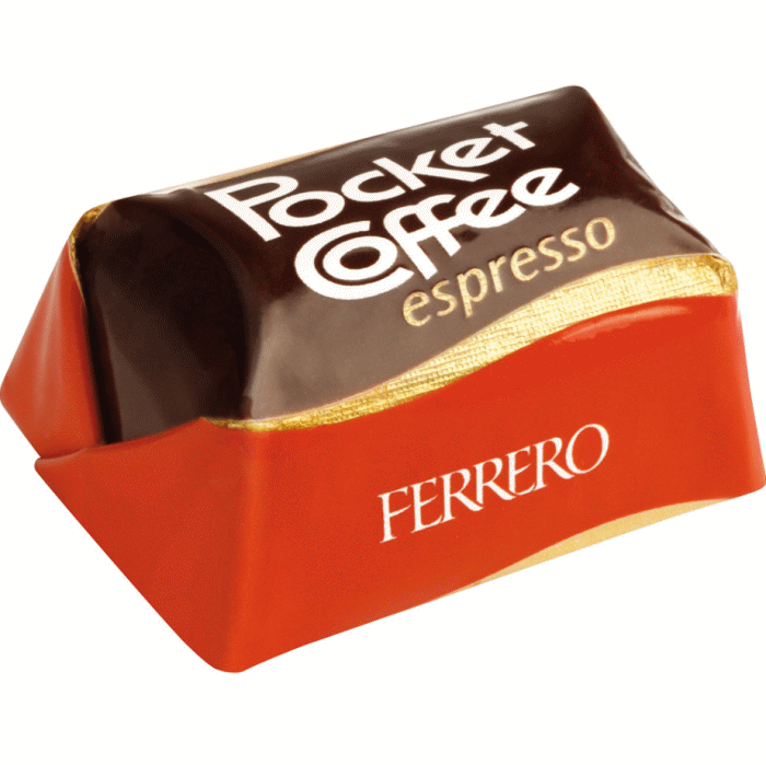 Ferrero Pocket Coffee Espresso-Pralinen 5 Stück 62g