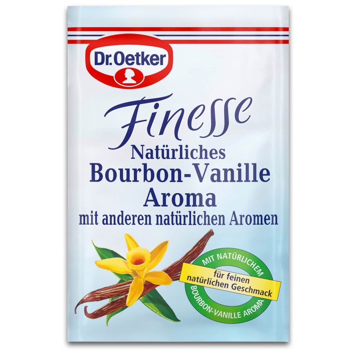 Dr. Oetker Finesse Natürliches Bourbon Vanille Aroma 2er Pack