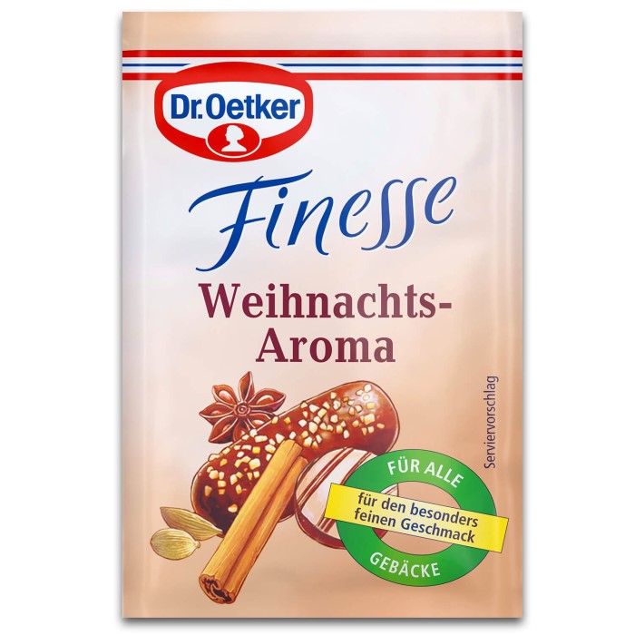 Dr. Oetker Finesse Weihnachts-Aroma 2er Pack