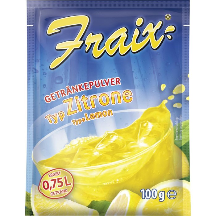 FRAIX Getränkepulver Typ Zitrone 100g / 3.52oz