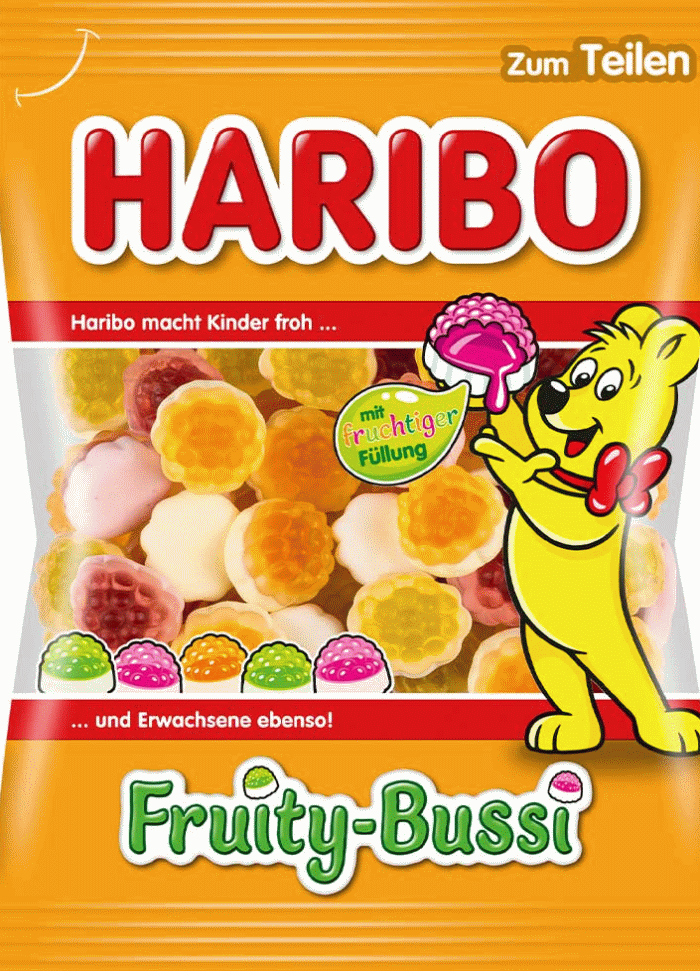 HARIBO Fruity Bussi Fruchtgummies 175g