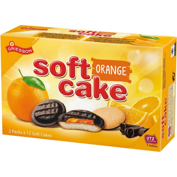 Griesson Kekse Soft Cake Orange 300g / 10.58oz