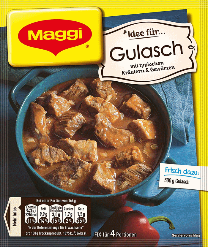 Maggi Fix für Gulasch 44g / 1.55oz