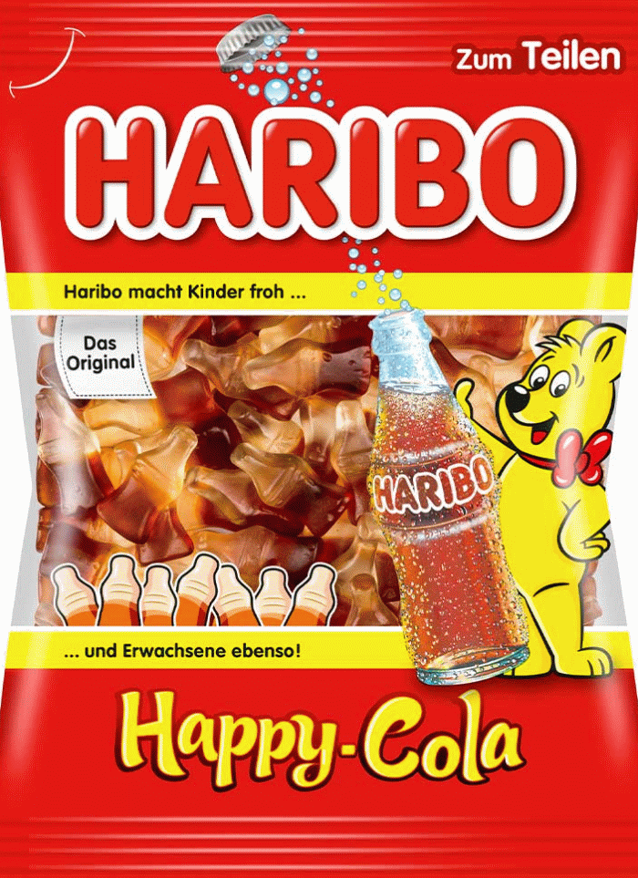 HARIBO Happy Cola Fruchtgummies 175g