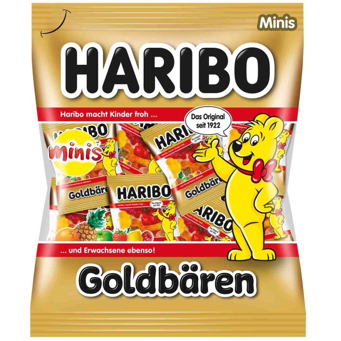 HARIBO Goldbären Minis Fruchgummies 250g