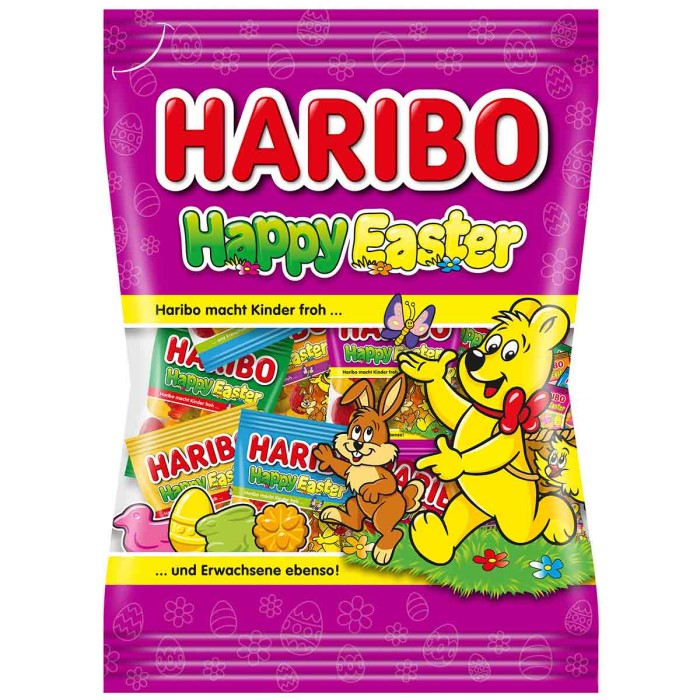 HARIBO Happy Easter Minis Fruchtgummi & Dragee-Eier 250g