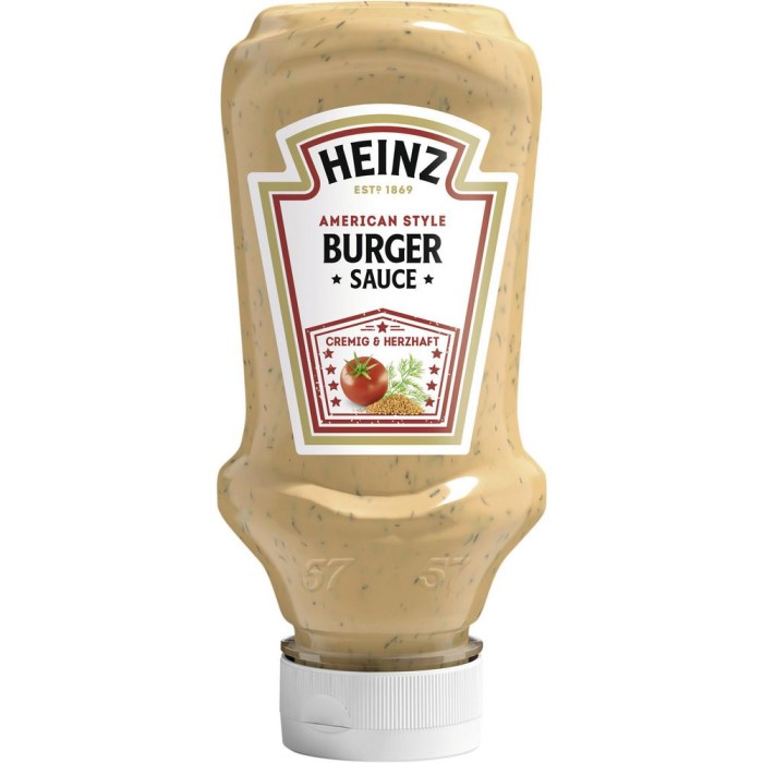 Heinz Burger Sauce American Style 400ml / 13.52 fl oz