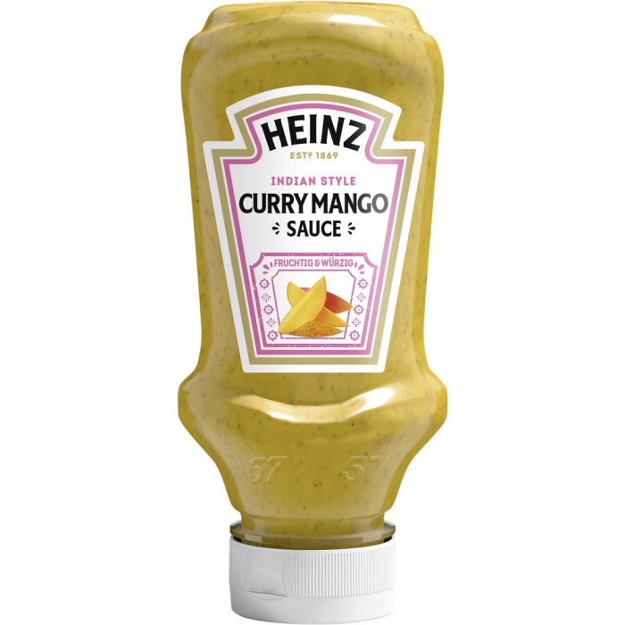 Heinz Curry Mango Sauce Indian Style 220ml / 7.43 fl oz