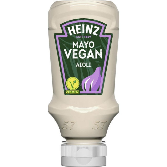 Heinz Mayonaise Aioli ohne Ei vegan 220ml / 7.43 fl oz