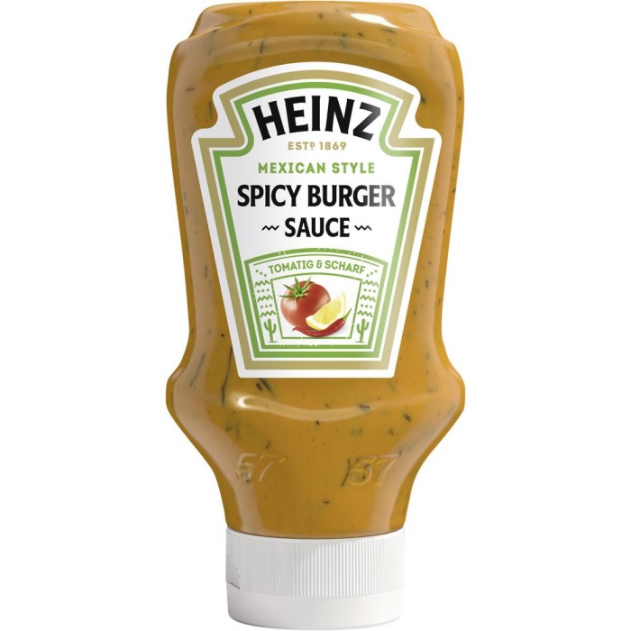 Heinz Spicy Burger Sauce Mexican Style 400ml / 13.52 fl oz