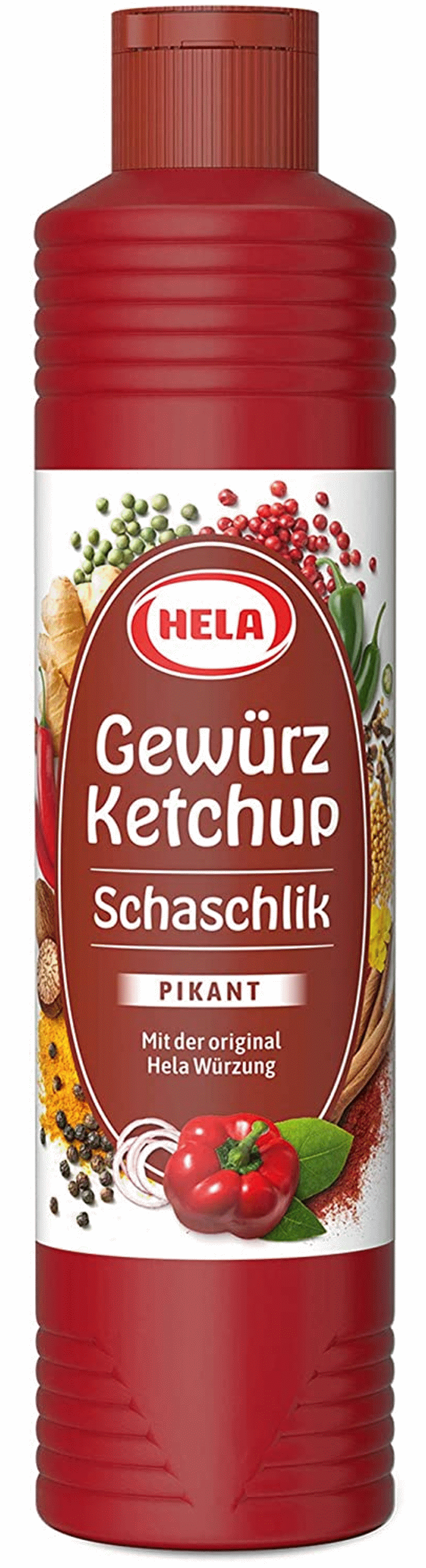Hela Schaschlik Gewürz Ketchup Pikant 800ml