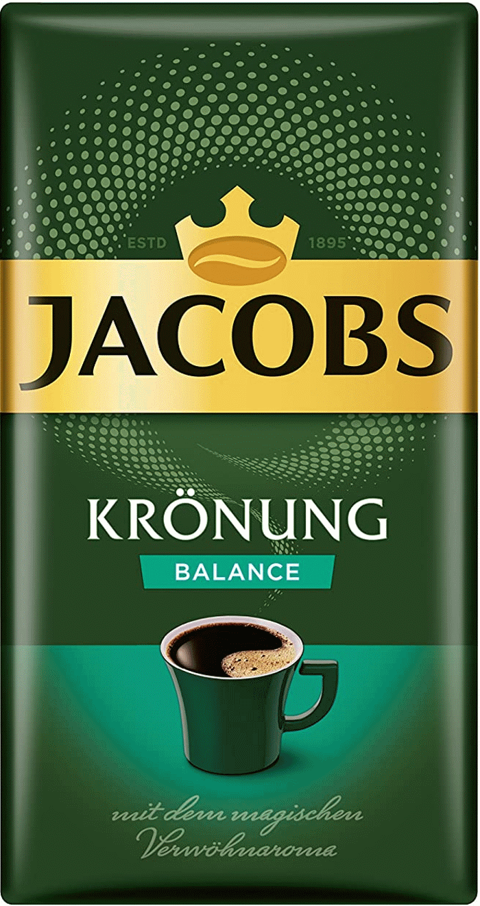 Jacobs Krönung Balance gemahlener Filterkaffee 500g