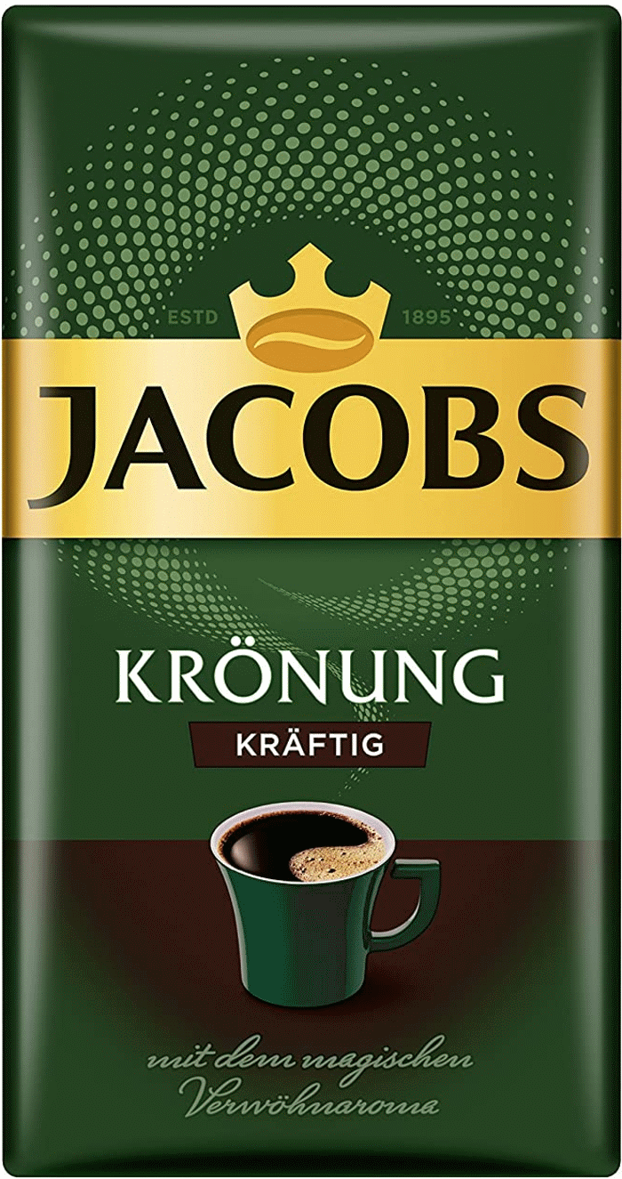 Jacobs Krönung Kräftig gemahlener Filterkaffee 500g
