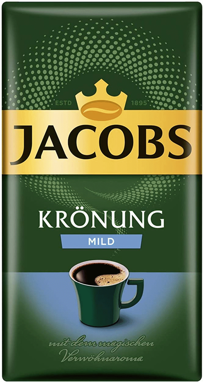 Jacobs Krönung Mild gemahlener Filterkaffee 500g