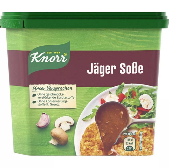 Knorr Jäger Soße in der Vorratsdose für 2 Liter 184g