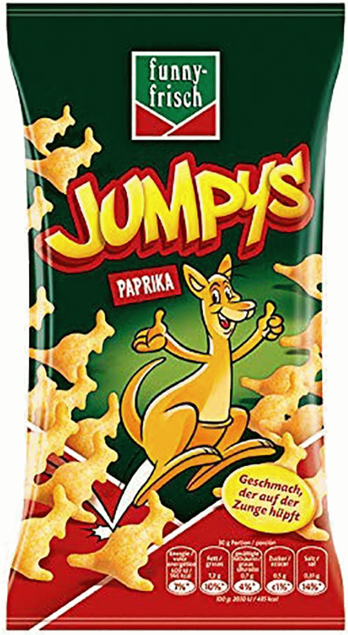 funny-frisch Jumpys Kängerus Paprika 75g