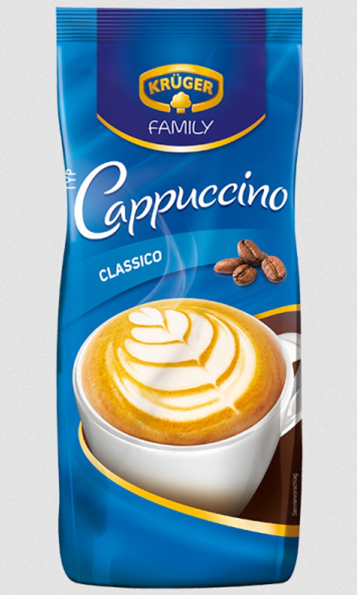 KRÜGER FAMILY Cappuccino Classico 500g / 17.63oz