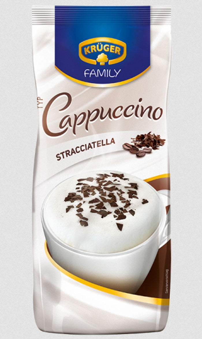 KRÜGER FAMILY Cappuccino Stracciatella 500g / 17.63oz