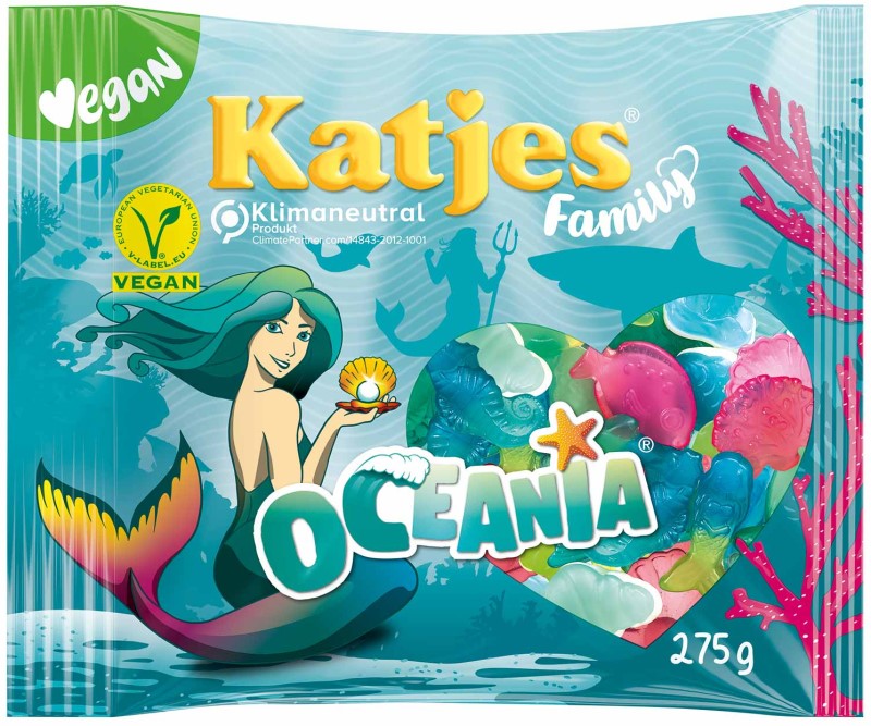 Katjes Family Oceania veganes Fruchtgummi 250g / 9.7oz
