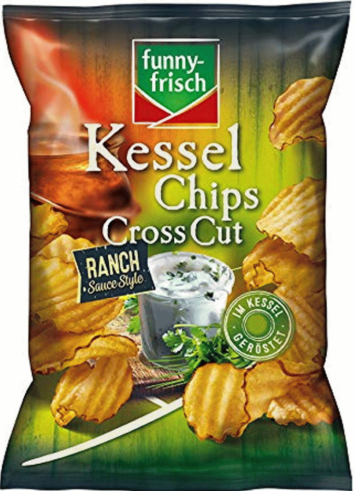 funny-frisch Kessel Chips Ranch Sauce Style 120g