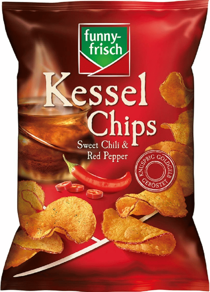 funny-frisch Kessel Chips Sweet Chili & Red Pepper 120g