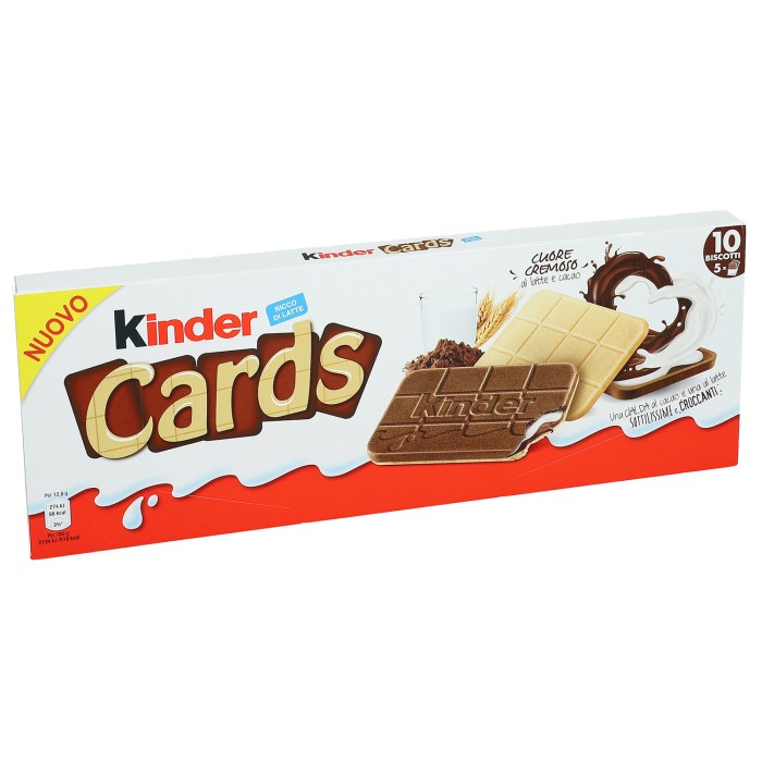 Ferrero Kinder Cards 5 x 2 Stück 128g