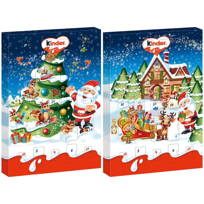 Ferrero Kinder Mini Mix Adventskalender 150g / 5.29 oz