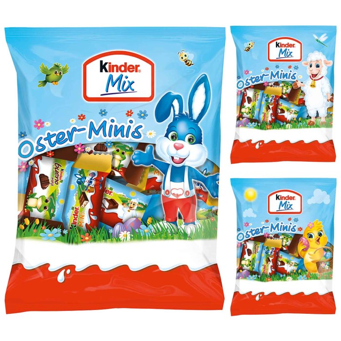 Ferrero Kinder Mix Oster Minis Schokolade 156g / 5.5 oz