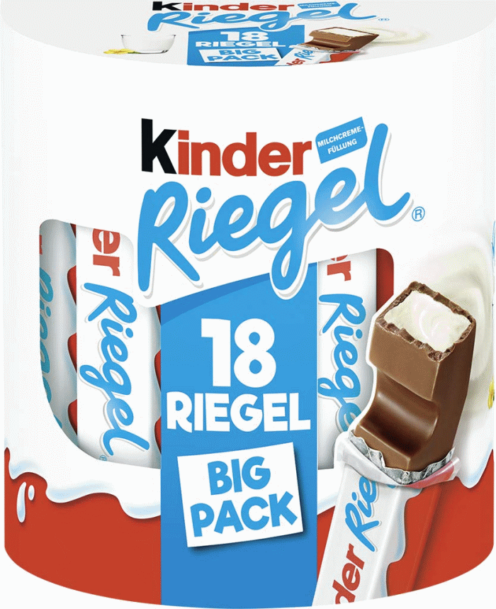 Ferrero Kinder Riegel Big Pack 18 Stück