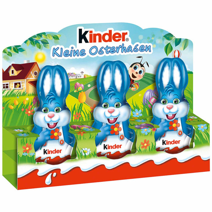 Ferrero Kinder Schokolade kleine Osterhasen 3 x 15g / 3 x 0.53 oz