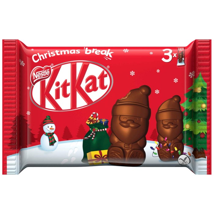 Nestlé KitKat Mini-Weihnachtsmänner 87g / 3.06 oz