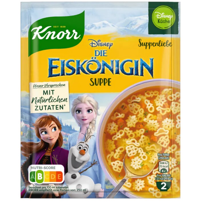 Knorr Suppenliebe Disney Die Eiskönigin Suppe Vegan 0,5 Liter