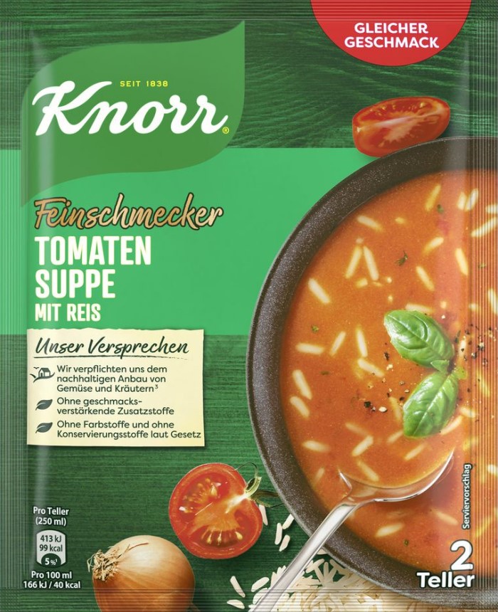 Knorr gourmet tomato soup with rice Knorr gourmet tomato soup with rice